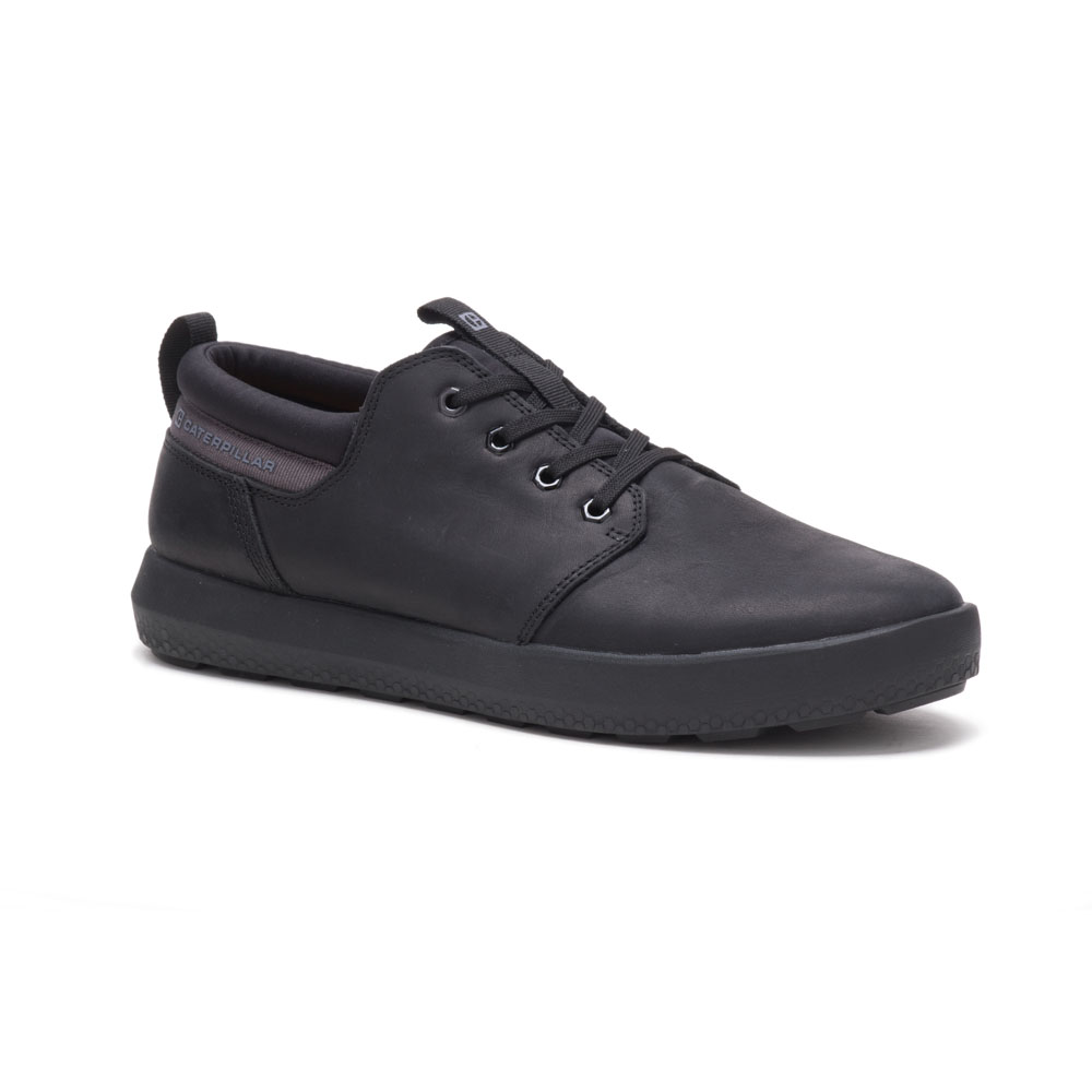 Caterpillar Shoes Sale Pakistan - Caterpillar Proxy Lace Mens Lace Up Shoes Black (783540-NDW)